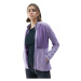 Dámska turistická mikina so zipsom 4F SWEATSHIRT FNK-4FWSS24TFSWF316-52S-LIGHT VIOLET