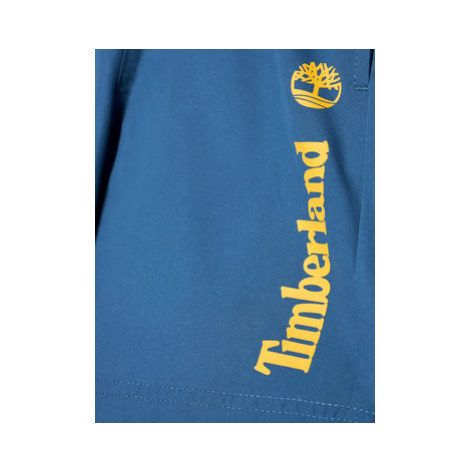 Timberland Plavecké šortky T24B44 D Modrá Regular Fit