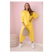 Cotton tracksuit yellow