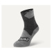 Sealskinz Waterproof All Weather Ankle Length Sock Black/Grey Marl M Cyklo ponožky