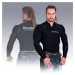 MadMax Compression Long Sleeve T-Shirt with Zipper MSW903 Black and Green