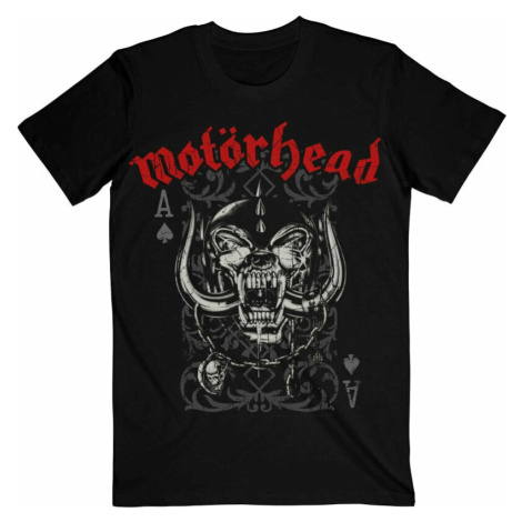 Motörhead Tričko Playing Card Black