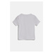 TRIČKO GANT SHIELD SLIM RIBBED T-SHIRT WHITE