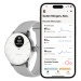 Withings HWA11-model 3-All-Int ScanWatch Light White 37 mm 5ATM