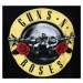 mikina s kapucňou ROCK OFF Guns N' Roses Classic Logo Čierna