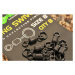 Korda obratlíky ring swivels 8 ks-11