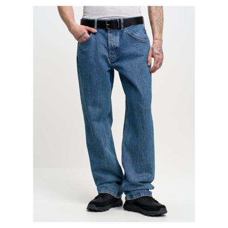 Big Star Man's Loose Trousers 190058 Medium Denim-400