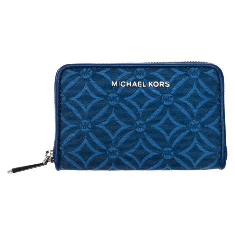 MICHAEL Michael Kors  34F2SJ6D0J-HRI BLU MLTI  Malé peňaženky Modrá