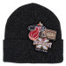 Mitchell & Ness Miami Heat NBA XL Logo Patch Knit Hwc Heat HCFK4341-MHEYYPPPBLCK Čiapka