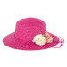 Umenie Polo klobúk Cz22123-4 Raspberry