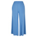 Dámske modálne culotte v horizontálnej modrej farbe