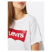 LEVI'S ® Tričko 'Graphic Varsity Tee'  červená / biela