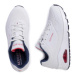 Skechers Sneakersy Uno Stand On Air 73690/WNVR Biela