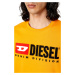 Tričko Diesel T-Diegor-Div T-Shirt Oranžová