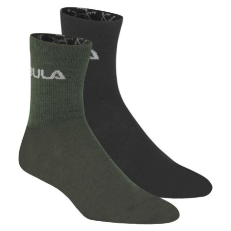 Bula 2PK WOOL SOCK Pánske ponožky, čierna, veľkosť