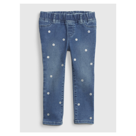 GAP Kids Stretch Jeans with polka Dots - Girls