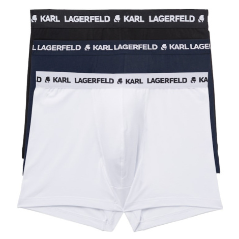 Karl Lagerfeld Boxerky  tmavomodrá / čierna / biela