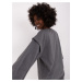 SIVÁ OVERSIZE MIKINA -EM-TU-HS-21-499.21-DARK GREY