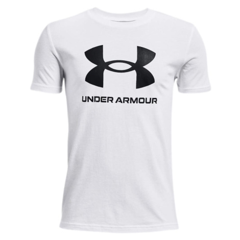 Under Armour UA Sportstyle Logo SS Jr 1363282-100