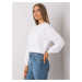 Biela dámska crop mikina RV-BL-7252.31P-white