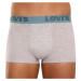 3PACK pánske boxerky Levis sivé (905042001 015)