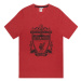 FC Liverpool pánske pyžamo Short Red Marl