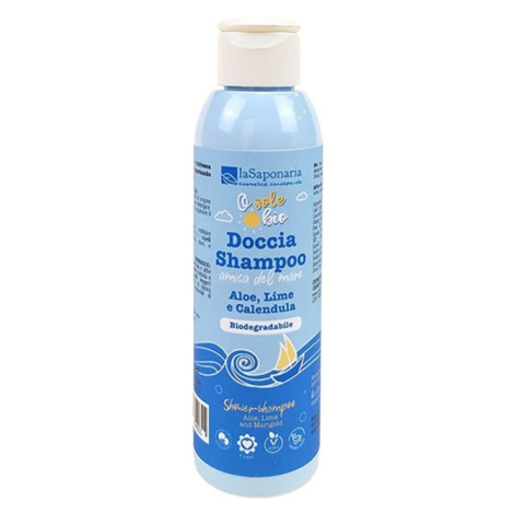 LA SAPONARIA Sprchový gél a šampón po opaľovaní BIO 150 ml