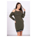 Tres Chic khaki dress