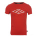 Cotton Logo T Shirt Boys Red Červená / model 15042615 11/12 - Umbro
