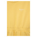 Dievčenské bavlnené šaty Pepe Jeans PJL GJ Non-denim žltá farba, mini, áčkový strih
