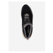 Čierne dámske členkové topánky Skechers