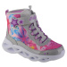 Farebné svietiace dievčenské topánky Skechers Twisty Brights - Sweet Starz 302690L-SMLT