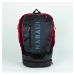 Plavecký batoh 900 40 litrov čierno-červený