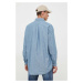 Bavlnená košeľa Polo Ralph Lauren pánska, voľný strih, s golierom button-down