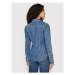 Vero Moda džínsová košeľa Rhiana 10258187 Modrá Slim Fit