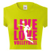 Dámske tričko Live Love Volleyball - ideálne volejbalové tričko
