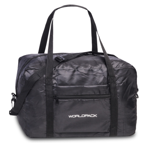 Worldpack skladacia cestovná taška 20L - čierna