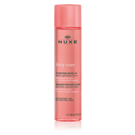 Nuxe Very Rose rozjasňujúci peeling pre všetky typy pleti