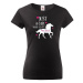 Dámské tričko - Just a girl who loves horses