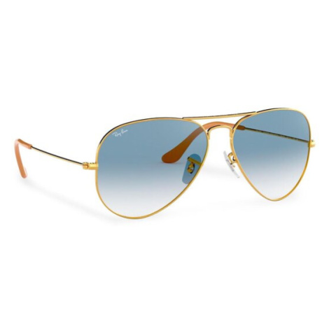 Ray-Ban Slnečné okuliare Aviator Large Metal 0RB3025 001/3F Zlatá