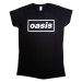 Oasis tričko Decca Logo Čierna