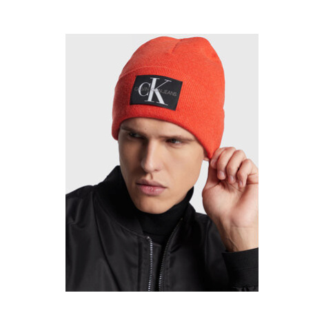 Calvin Klein Jeans Čiapka K50K506246 Oranžová