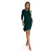 Comfortable sweater dress with lace on the back Numoco