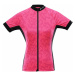 Alpine Pro Marka 2 dámske cyklo tričko ružovej