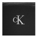 Calvin Klein Jeans Kabelka Minimal Monogram Slim Tote26 K60K611552 Čierna
