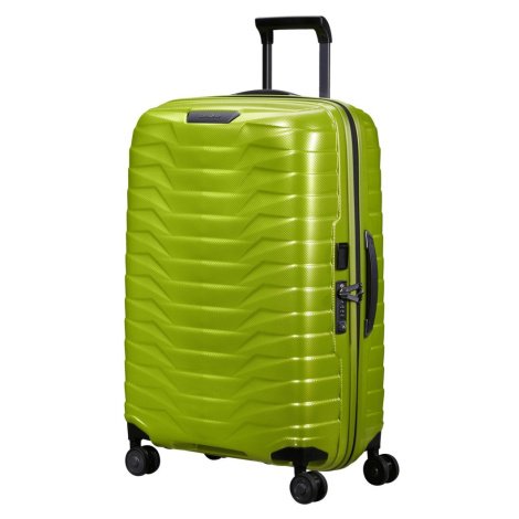 Samsonite Skořepinový cestovní kufr Proxis M 75 l - zelená