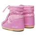 Dievčenské nízke zimné topánky MOON BOOT Light Low Nylon Jr pink