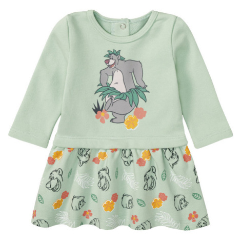 Dievčenské teplákové šaty pre bábätká (zelená)