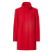 ESPRIT Prechodný kabát  tmavočervená