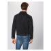Calvin Klein Jeans Prechodná bunda 'FOUNDATION SLIM DENIM JACKET'  čierna